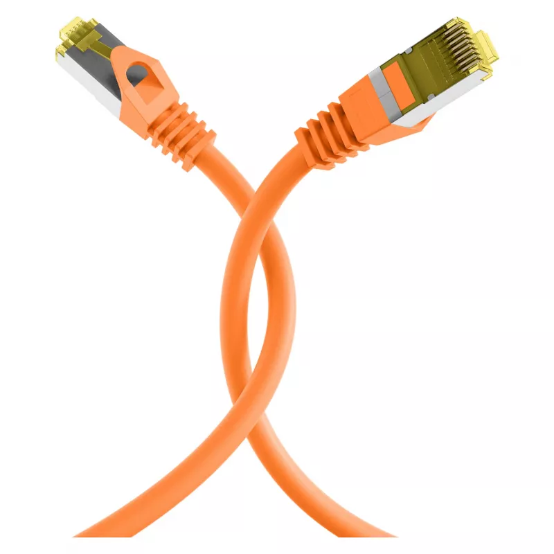 RJ45 jungiamasis kabelis Cat.6A S/FTP LSZH Cat.7 žalias