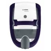 Šlapio ir sauso valymo siurblys Bosch BWD 41740 AquaWash&Clean — 1700 W, 5 L talpa, EPA filtras, teleskopinis vamzdis, 9 m spindulys, violetinė