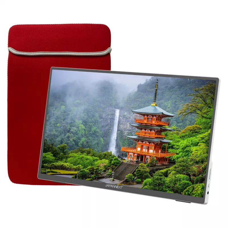 JAPANNEXT JN-MD-I156FHDR-T nešiojamas monitorius 15.6 colio Full HD LED liečiamu ekranu