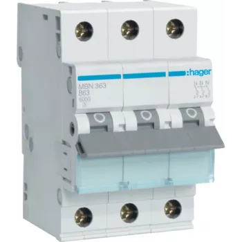 Hager MBN363 Elektrinis jungiklis 3P