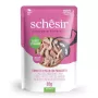 SCHESIR želė tunas ir vištiena su kumpiu - šlapias kačių maistas - 85 g