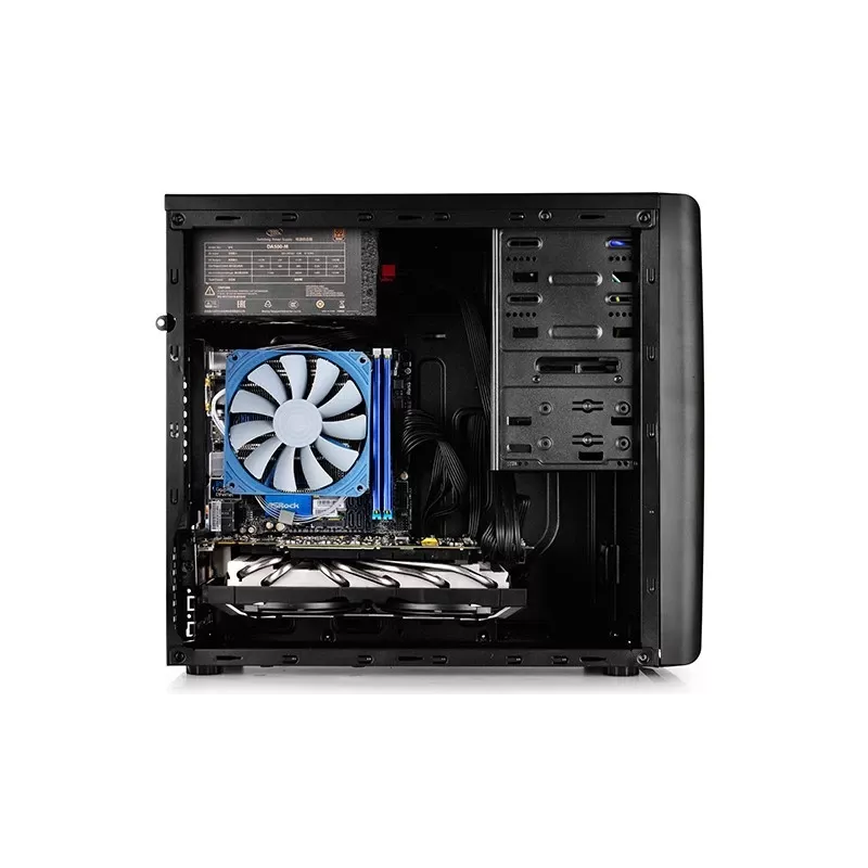 Korpusas DeepCool DP-MATX-SMTR micro ATX juodas