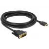 Vaizdo kabelio adapteris DeLOCK 85585 DVI–HDMI 3 m