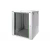 DIGITUS Professional Dynamic Basic Series DN-19 16U-6/6-EC - spinta - skirta montavimui ant sienos - pilka, RAL 7035 - 16U - 48,3 cm (19 inch)