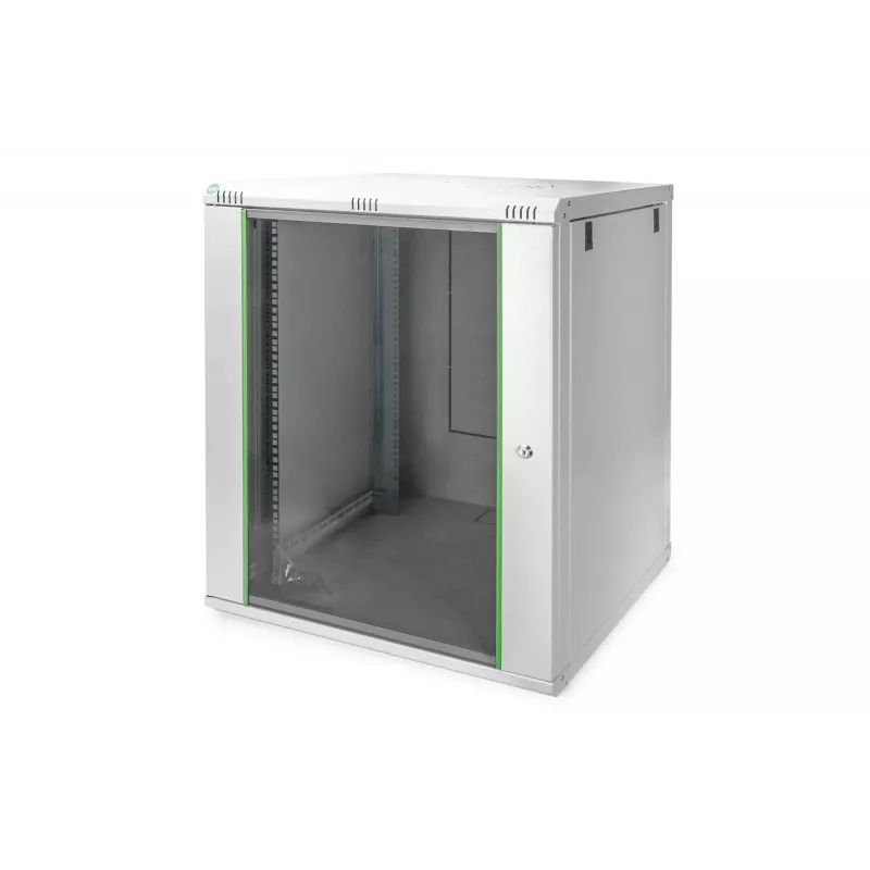 DIGITUS Professional Dynamic Basic Series DN-19 16U-6/6-EC - spinta - skirta montavimui ant sienos - pilka, RAL 7035 - 16U - 48,3 cm (19 inch)
