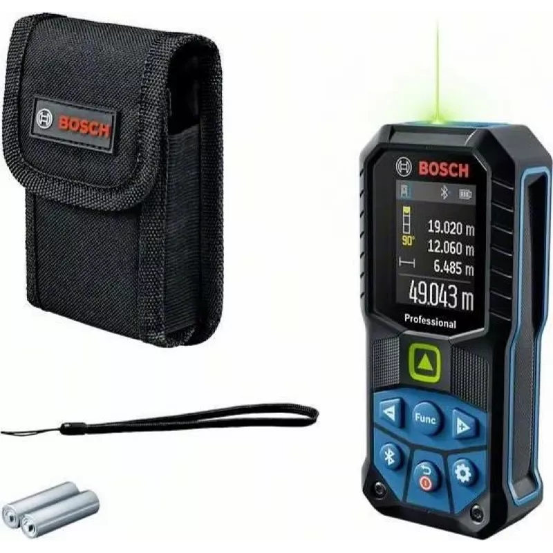 Bosch GLM 50-27 CG Professional lazerinis atstumo matuoklis juodas, mėlynas 50 m