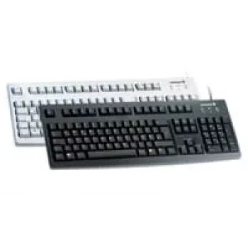 Laidinė klaviatūra Cherry G83-6105 USB prancūzų (FR) pilka, 1,75 m USB laidas