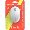 CANYON pelė MW-04 3 mygtukai Belaidė Bluetooth Balta