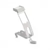 DeLOCK 66477 metalinis „Keystone“ laikiklis DIN bėgeliui, 1 prievadas, su etikete