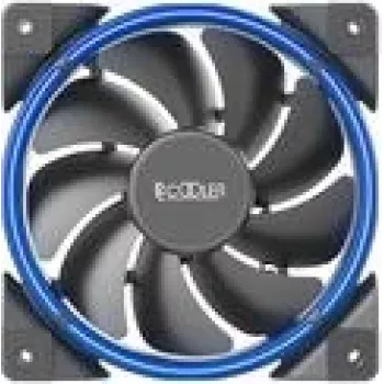 Ventiliatorius PCCOOLER 120 mm mėlynas