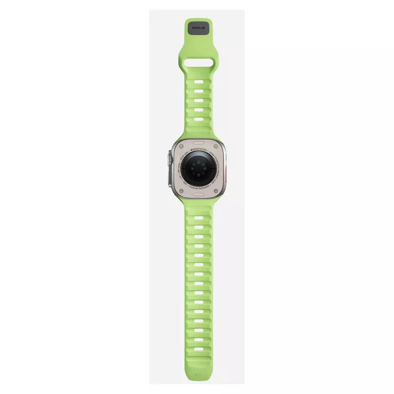 Nomad Sport Band Light Green Rubber – 21,5 mm, 160–195 mm