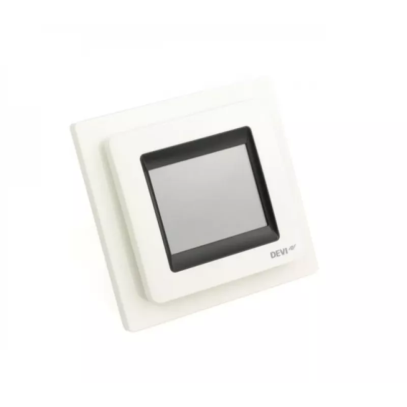 Danfoss DEVIreg Touch termostatas 140F1064, 16 A, jutiklinis ekranas ir rėmelis