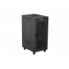 Laisvai pastatomas serverio spintos korpusas LANBERG FF01-6824-23BL 24U 600×800 mm IP20 Juodas