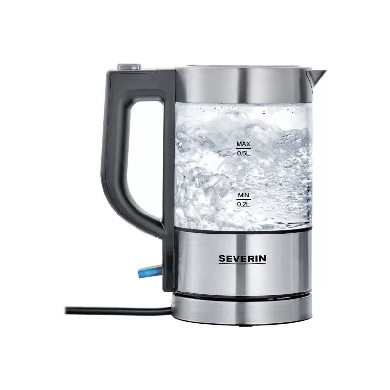 Severin WK 3472 Elektrinis virdulys 0,5 L sidabrinis 1100 W