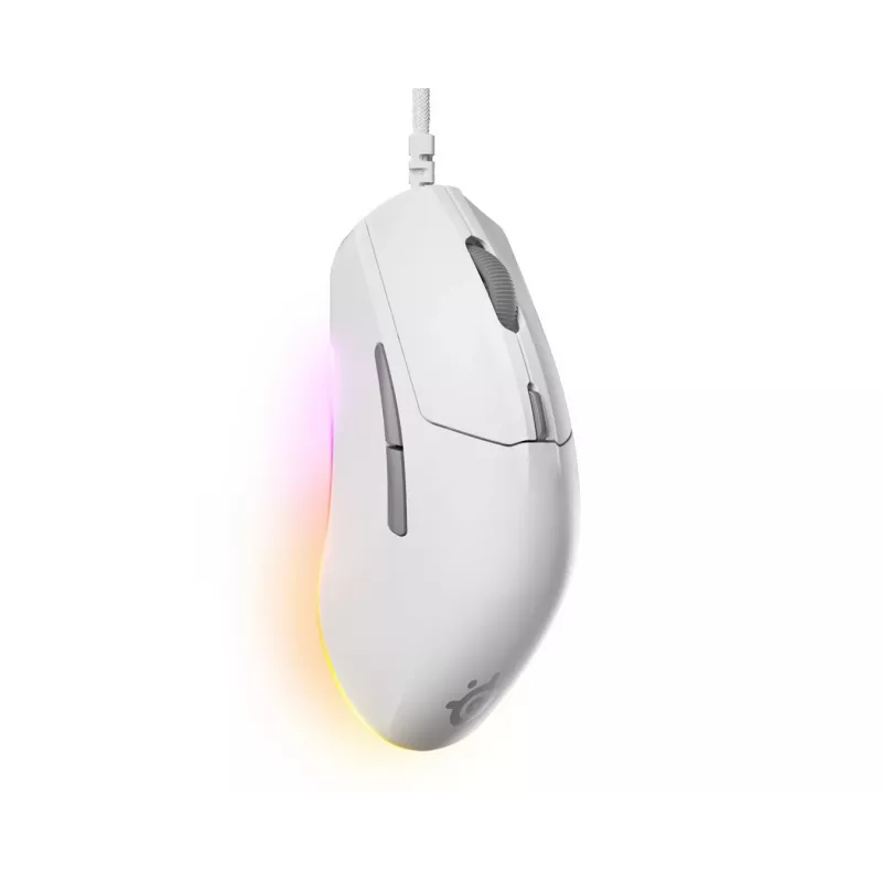 SteelSeries Rival 3 Gen 2 žaidimų pelė, balta