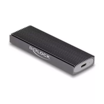 DeLOCK išorinis USB Type-C korpusas M.2 NVMe PCIe arba SATA SSD, be įrankių