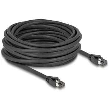 DeLOCK RJ45 tinklo kabelis Cat.8.1 10m juodas