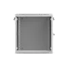 Pakabinamas 19 inch serverio stovas 12U 600x600 pilkas