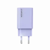 Sieninis įkroviklis CANYON OnCharge 30CL, 30W USB-C PD, 1x PD išėjimas, EU kištukas, Purpurinis