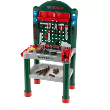 Klein Toys Bosch Werkbank (8320) – Vaidmenų žaidimų darbastalis vaikams