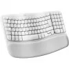 Klaviatūra Logitech Wave Keys for Mac QWERTZ vokiška balta