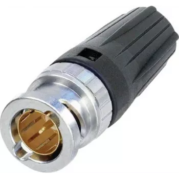 Neutrik BNC jungtis, kištukas, tiesus, 75 Ω, NBNC75BTU11, 1 vnt.