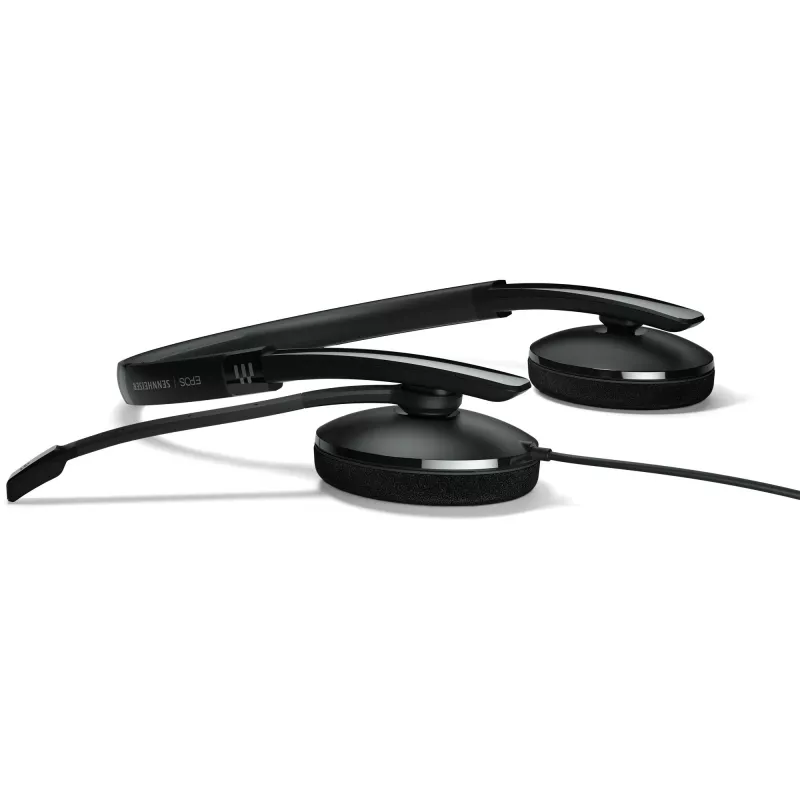 EPOS | SENNHEISER ADAPT 160T USB II ausinės su laidu, lankeliu, biurui/skambučių centrui, USB-A, juodos