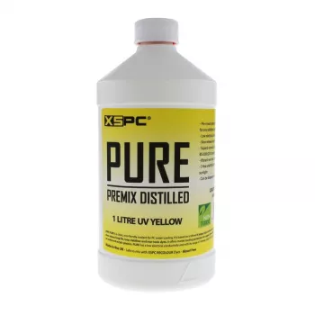 XSPC Pure Coolant, 1 litras - geltona, UV