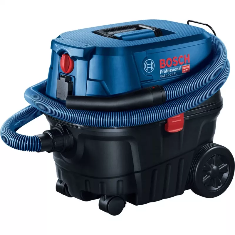 Bosch GAS 12-25 PL 21 L Būgninis dulkių siurblys Šlapiam ir sausam valymui 1250 W Dulkių maišas