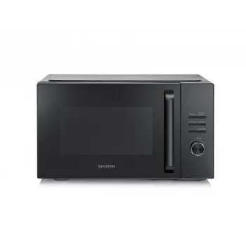 Kombinuota mikrobangų krosnelė SEVERIN MW 7798, ant stalviršio, 29 L, 900 W, juoda, 315 mm besisukantis padėklas