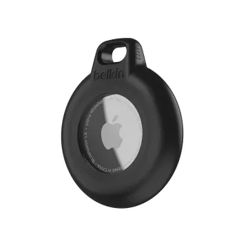 Belkin MSC013btBK juodas vandeniui atsparus dėklas su raktų pakabuku Apple AirTag