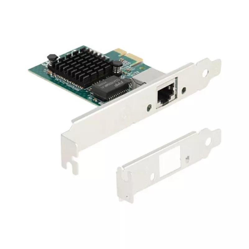 DeLOCK PCI Express x1 kortelė 1 x RJ45 Gigabit LAN BCM Pilka