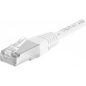 Tinklo kabelis Dexlan 858364 3m Cat6a S/FTP Baltas