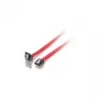 Equip SATA II vidinis jungiamasis kabelis, 0,3 m, SATA 7-pin, raudonas