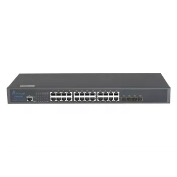 Valdomas jungiklis Extralink Chiron 24x RJ45 1000Mb/s 4x SFP+ L3
