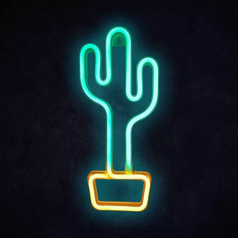 Dekoratyvinis neoninis ženklas MANTA SNL07GNT Cactus Green Yellow