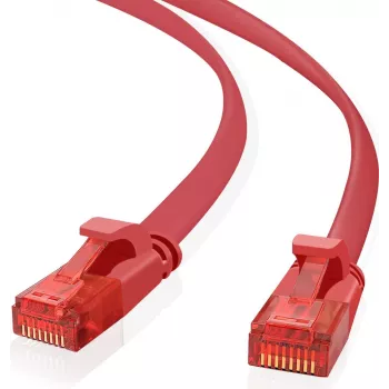 Patch kabelis helos Ultra Slim RJ-45 M-M 50 cm UTP Cat 6a plokščias