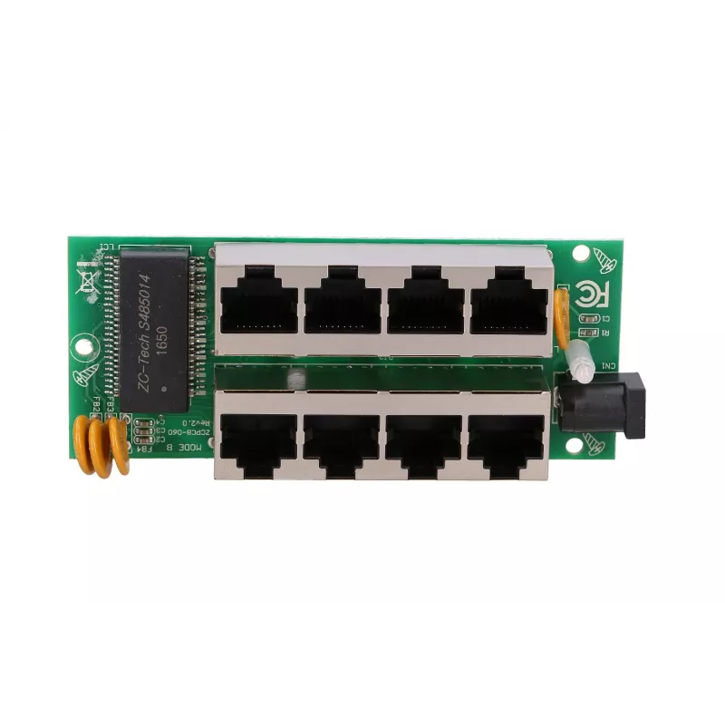Extralink Gigabit 4 prievadų PoE injektorius, 4x 1000 Mb/s RJ45, 48 V, mėlynas/juodas