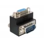 Delock Adapter VGA Kištukas/Lizdas 90° kampu (65171)