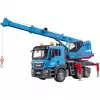 Sunkvežimis su kranu BRUDER MAN TGS Kran-LKW mėlynas ABS 03771