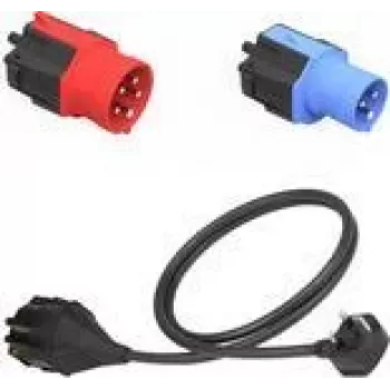 Kištukinių adapterių rinkinys NRGkick Smart Attachment Set Standard Black Blue Red