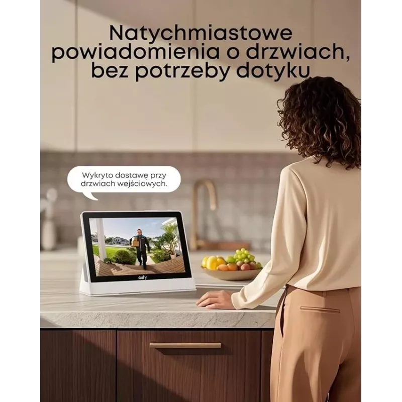 Buitinės apsaugos asistentas Anker Eufy T87A03W1 išmanusis įrenginys Juoda/Balta