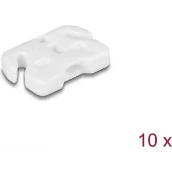 USB prievadų blokatoriai DeLOCK 20962 USB Type-A balti 10 vnt.