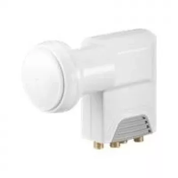Mikroconnect LNBS-4 žemo triukšmo blokas (LNB) Baltas