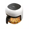 Deep Fryer Sponge Air Fryer Glass 4L Transparent Design