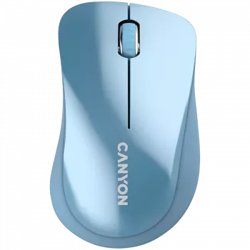CANYON MW-11, 2.4 GHz belaidė pelė, 3 mygtukai, DPI 1200, maitinimas AAA*2 vnt., mėlyna 67*109*38 mm 0.063 kg