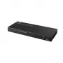 Lindy 4 prievadų HDMI 8K60 skirstytuvas su garso išvedimu, HDMI, 4× HDMI, 3,5 mm, 7680 × 4320 pikseliai, juodas, metalinis