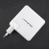 Qoltec GaN Charger FAST 108W | 5-20V | 3-4.7A | USB C | Baltas