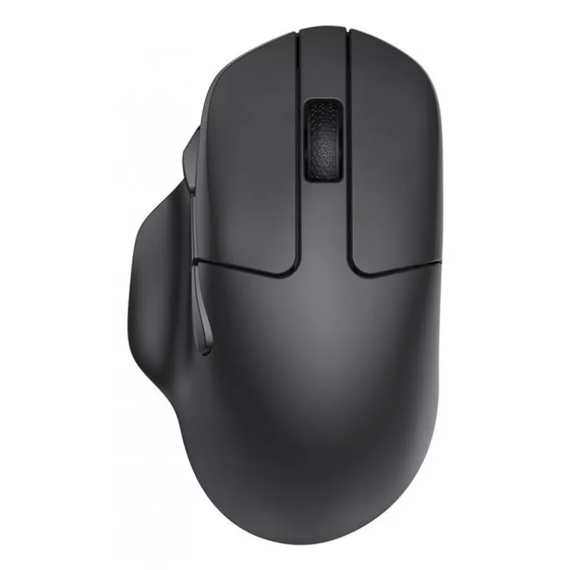 Belaidė pelė Keychron M7 8K juoda – kompaktiška ergonomiška, įkraunama