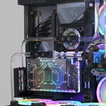 Thermaltake Pacific Hard Tube 16mm išorinis skersmuo 12mm vidinis skersmuo 500mm 4 vnt. mažmeninė pakuotė (CL-W434-PL16TR-A)